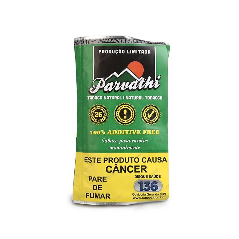 Tabaco Parvathi Natural 25g - Whaly Store