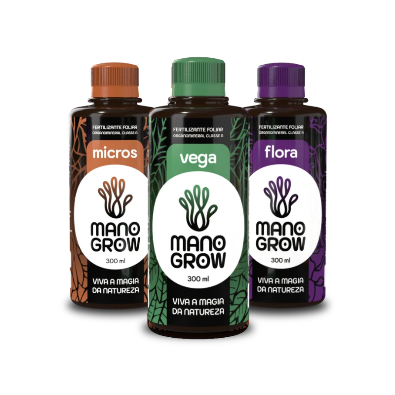 fertilizante mano grow kit de nutrição